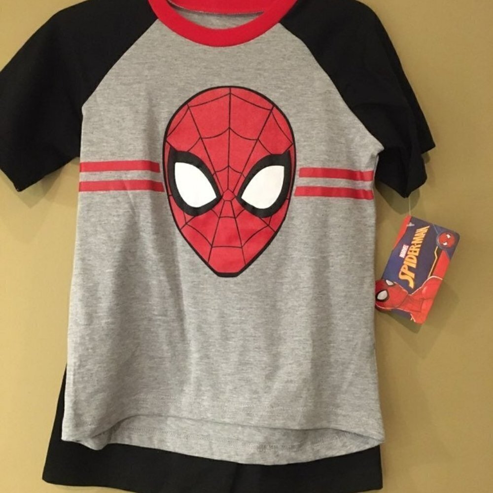 Boys Spider-Man Outfit Shorts and Shirt